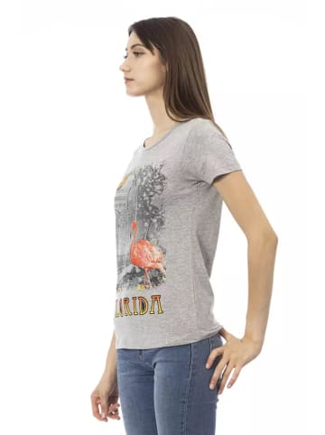 Trussardi Action Grau Baumwolle Damen T-Shirt