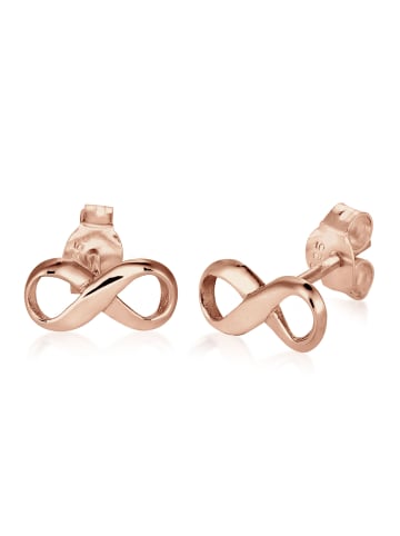 Elli Ohrringe 925 Sterling Silber Infinity in Rosegold