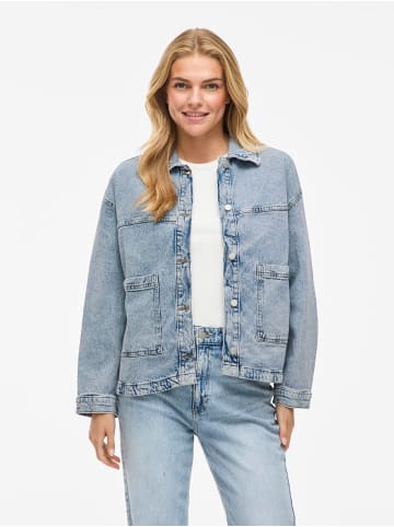Vila Jacke in Light Blue Denim
