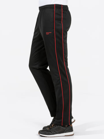 WITT WEIDEN Freizeithose in schwarz-rot
