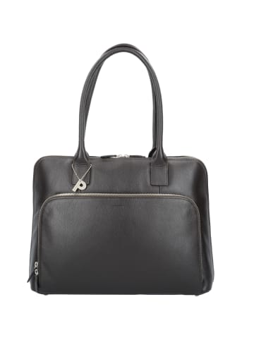 PICARD Milano Schultertasche Leder 43 cm Laptopfach in cafe