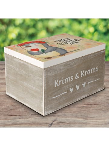 Mr. & Mrs. Panda fotobox Jungfrau Astrologie Design mit Spruch in Weiß