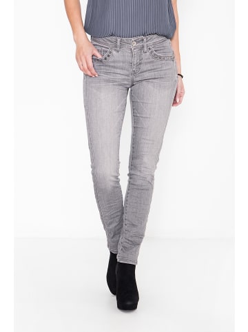 ATT Jeans ATT Jeans ATT JEANS Slim Fit Jeans mit Nietendetail an den Taschen Belinda in hellgrau