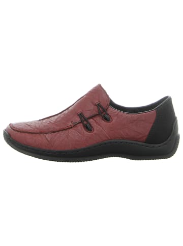 rieker Sportlicher Slipper in bordeaux