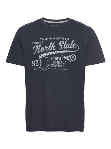 Man's World Rundhalsshirt in dunkelblau