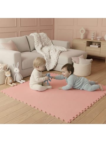 LittleTom Baby Spielmatte Ella 9-tlg. in lachsfarben