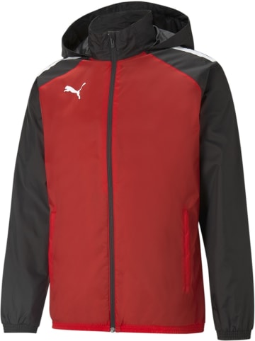 Puma Trainingsjacke "TeamLIGA All Weather Jacket" in Rot