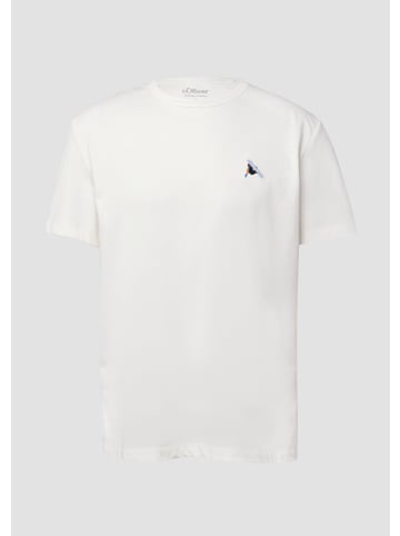 s.Oliver T-Shirt in 02D6_creme