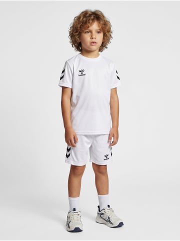Hummel Verstellbare Taille Kurze Hose Anzug Hmllogo Kinder in WHITE