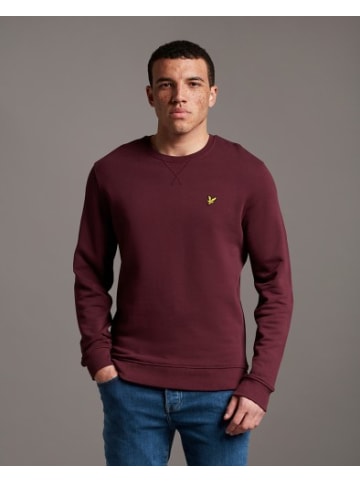 Lyle & Scott Sweatshirt in Granat