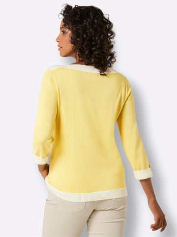 creation L 3/4 Arm-Pullover in zitrone