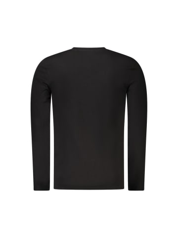 Guess Jeans Schwarzes Baumwoll-T-Shirt