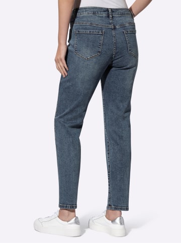 Heine 5-Pocket-Jeans in blue-stone-washed