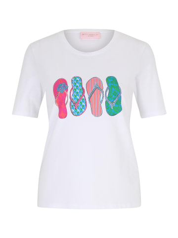 Betty Barclay Basic Shirt mit Aufdruck in Patch White/Varicolored