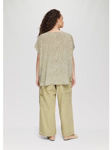 QS Bluse in 72A1_helles olivgrün