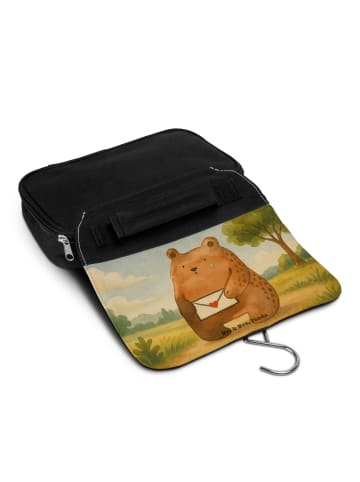 Mr. & Mrs. Panda beautycase Bär Vermissen Design ohne Spruch in Weiß