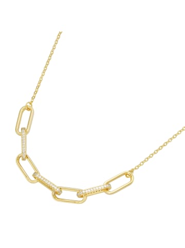 Giorgio Martello Milano Collier Mittelteil Mit Zirkonia, Vergoldet in Gold