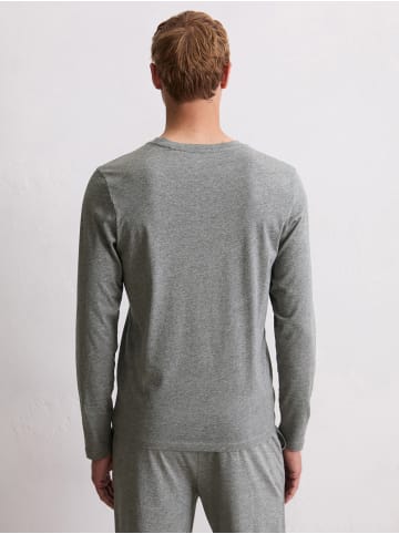 Marc O'Polo Pyjamaoberteil Mix N Match Cotton in nordic grey melange