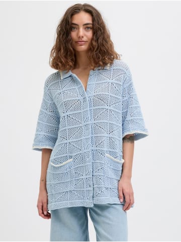 JJXX Gestricktes Polo in Skyway