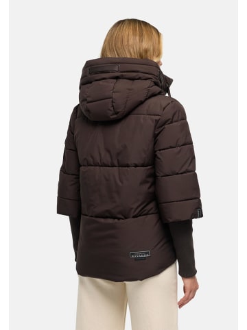 Navahoo Steppjacke Lotusherz XIV in Choco Uni