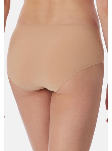Schiesser Panty Invisible Cotton in Beige / braun