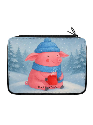 Mr. & Mrs. Panda Etui Schwein Glühwein Design ohne Spruch in Weiß