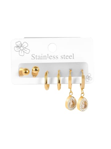 Adeliás Damen Anhänger – Anhänger aus Edelstahl in gold