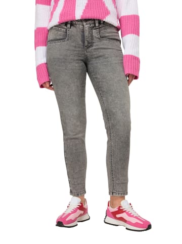 LAURASØN Jeans in light grey denim