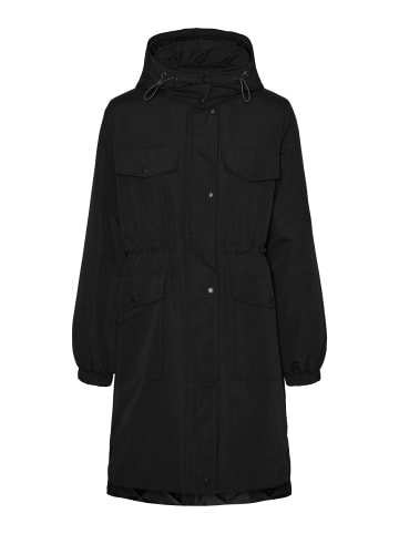 Vero Moda Langer Parka in Black