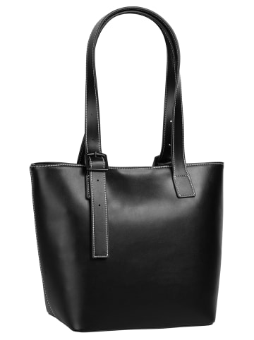 Bugatti Shopper ZITA Kunstfaser in schwarz