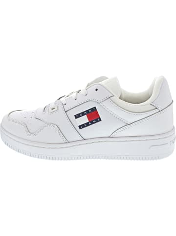TOMMY JEANS TJM Retro Basket ESS Sneaker Weiß
