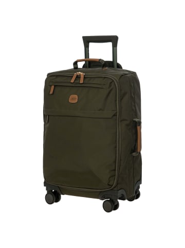 BRIC`s X-Travel - 4-Rollen-Kabinentrolley S 55 cm (ocean-blue) in olivgrün