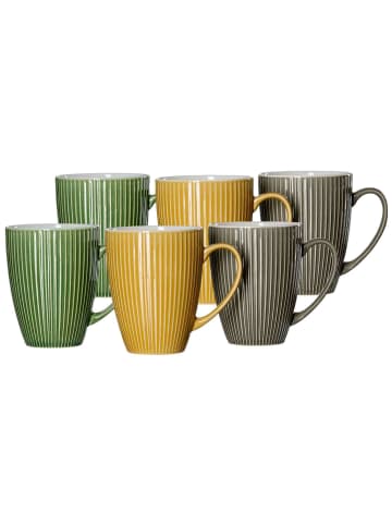 Ritzenhoff & Breker 6er Set Henkelbecher Umea 450 ml in bunt