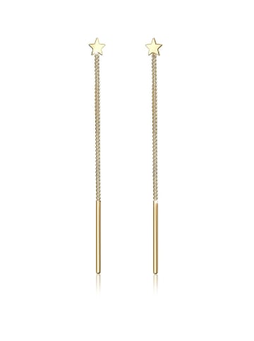 Elli Ohrringe 925 Sterling Silber Sterne, Astro, Stern in Gold