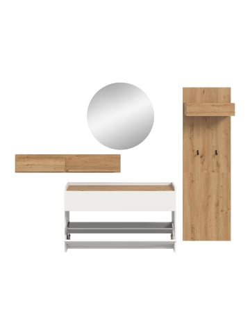 ebuy24 Weiß 197 x 32 cm