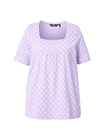 Ulla Popken Shirt in lavendel