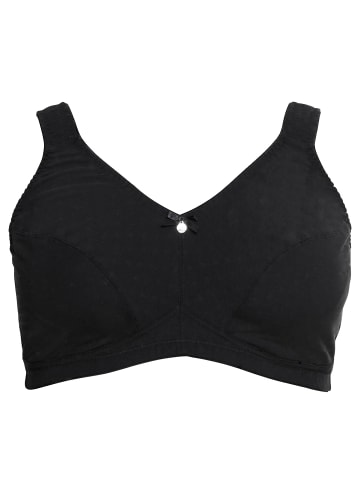 sheego Entlastungs-BH in schwarz + schwarz-bedruckt