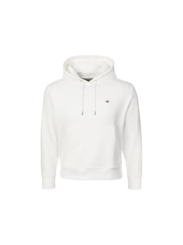 Gant Kapuzenpullover Shield in creme