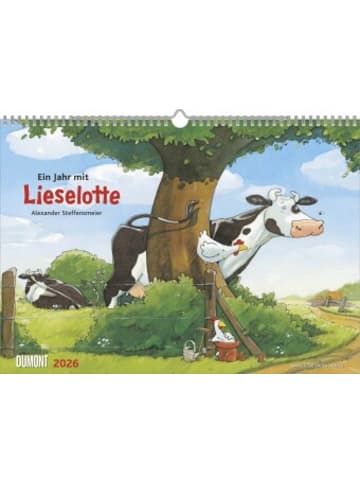 DuMont Kalenderverlag Kalender - DUMONT - Ein Jahr mit Lieselotte - Der Jubiläumskalender 2026 -