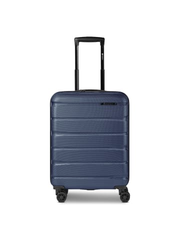 Franky Munich 4.0 4 Rollen Kabinentrolley S 53 cm mit Dehnfalte dark blue dull