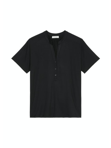 Marc O'Polo Jerseybluse relaxed in Schwarz