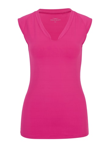 Venice Beach V-Neck Shirt VB Eleam in virtual pink