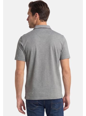 Redmond Poloshirt Basic in Blau / grau
