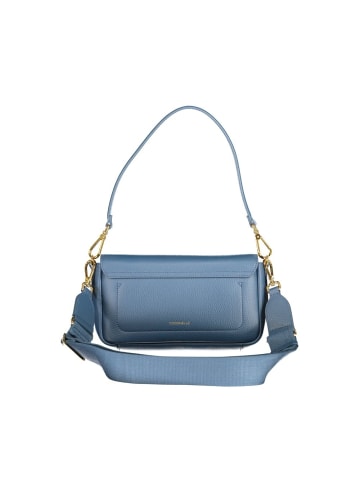 COCCINELLE Blau Handtasche aus Leder