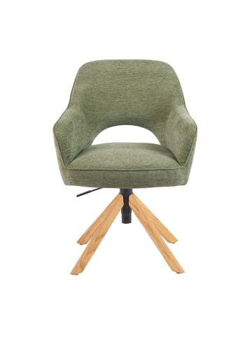 DUBI Möbel 2er-Set: Bürostuhl Mika-Amia in Grün - (B)60 x (H)88 x  (T)65 cm
