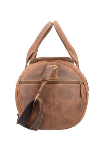 Greenburry Vintage Reisetasche Leder 50 cm cognac