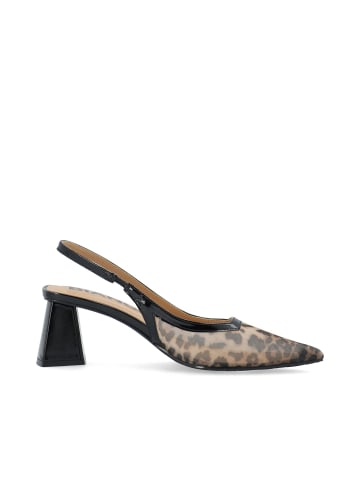 Bianco Slingbacks in LeoMesh