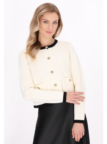 DreiMaster Klassik Cardigan in offwhite black