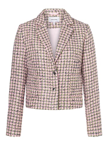 More & More stilvoller Karo-Kurzblazer in multicoloured