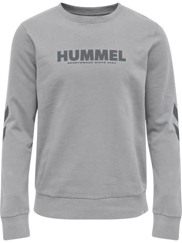 Hummel Hummel Sweatshirt Hmllegacy Herren Atmungsaktiv in GREY MELANGE